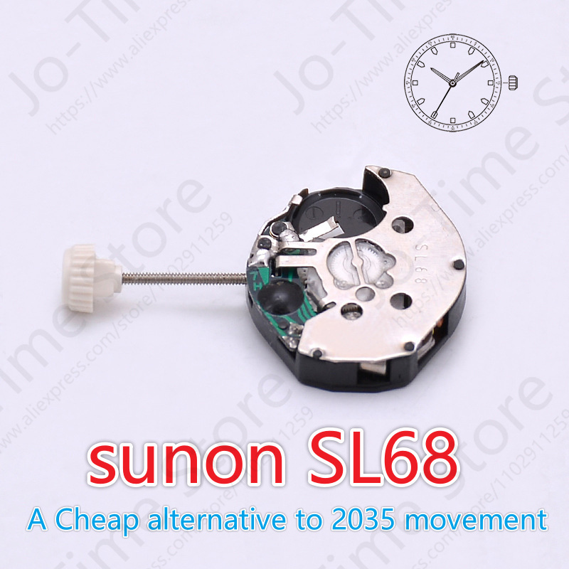Watch Movement Rotor - Sunon Sl68 クォーツ時計ムーブメント安い代替 2035 ムーブメントアクセサリー修理交換部品時計ムーブメント