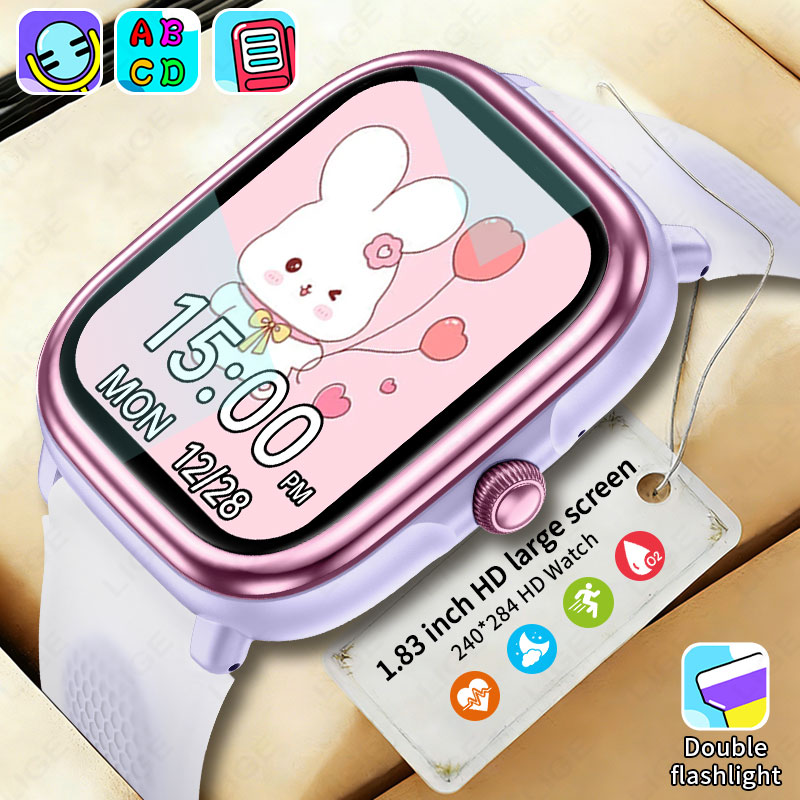 French Connection Watches Smartwatch App - LIGE 子供女の子男の子プレゼントスマートウォッチフィットネストラッカー Bluetooth 通話スマートウォッチ男性女性歩数計防水子供用腕時計