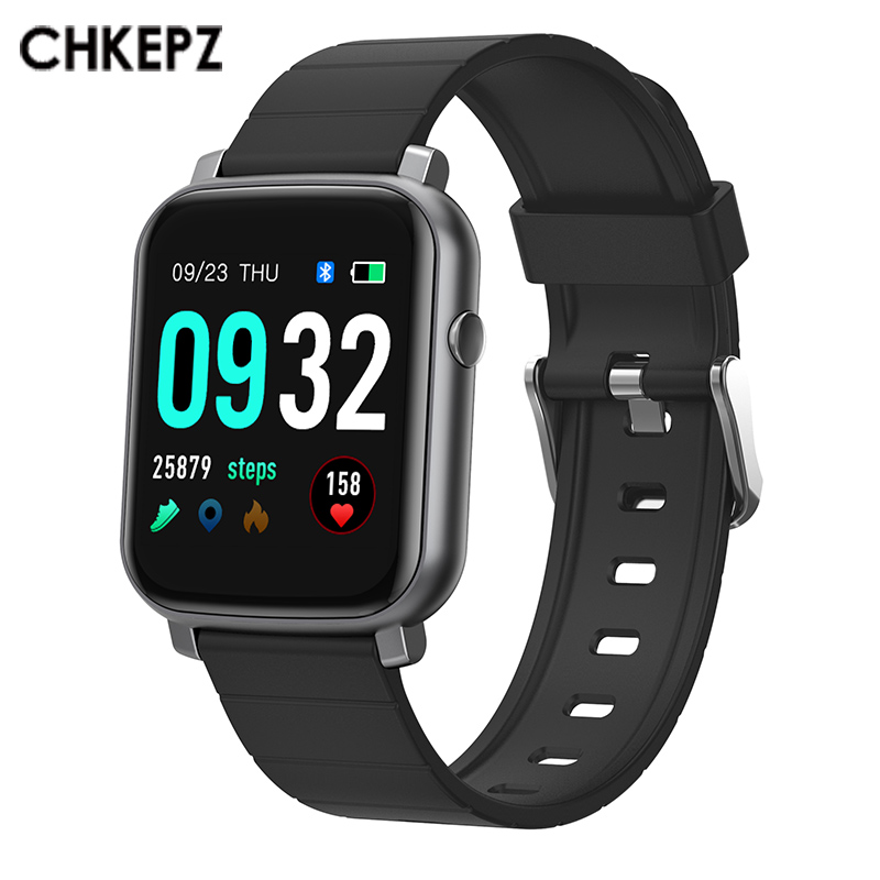 Smartwatch Iphone Watches For Women - 男性と女性のためのip68接続スポーツウォッチ,スマートウォッチ,心拍数モニター,iOS,Android,pk,p68,p70,b57