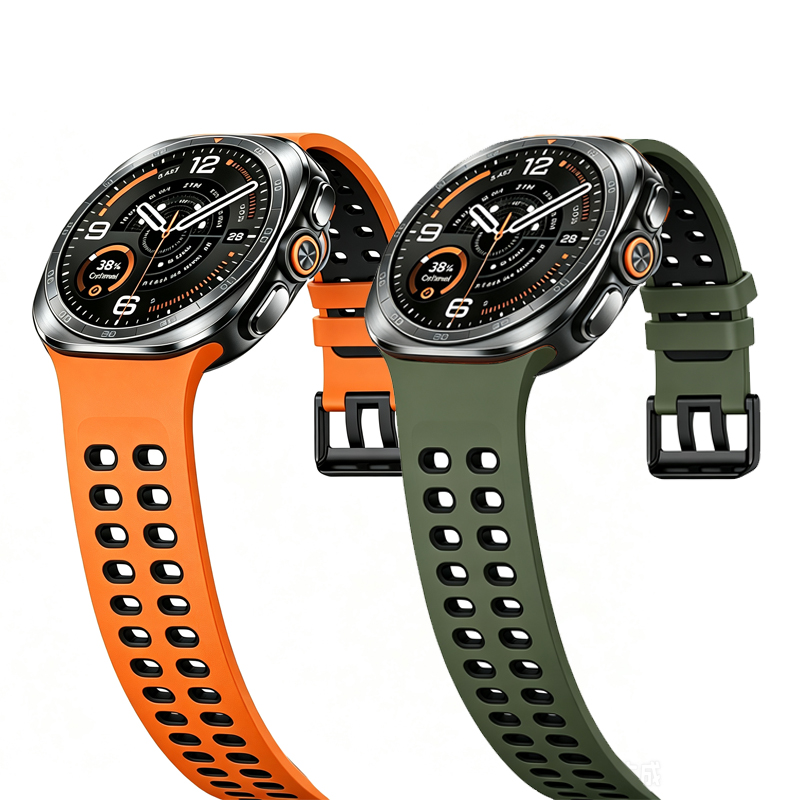 Smartwatch Samsung Watches For Women - 通気性のあるシリコンバンドサムスンギャラクシーウォッチウルトラ 2 ストラップスポーツ交換ブレスレットコレアギャラクシーウォッチウルトラアクセサリー