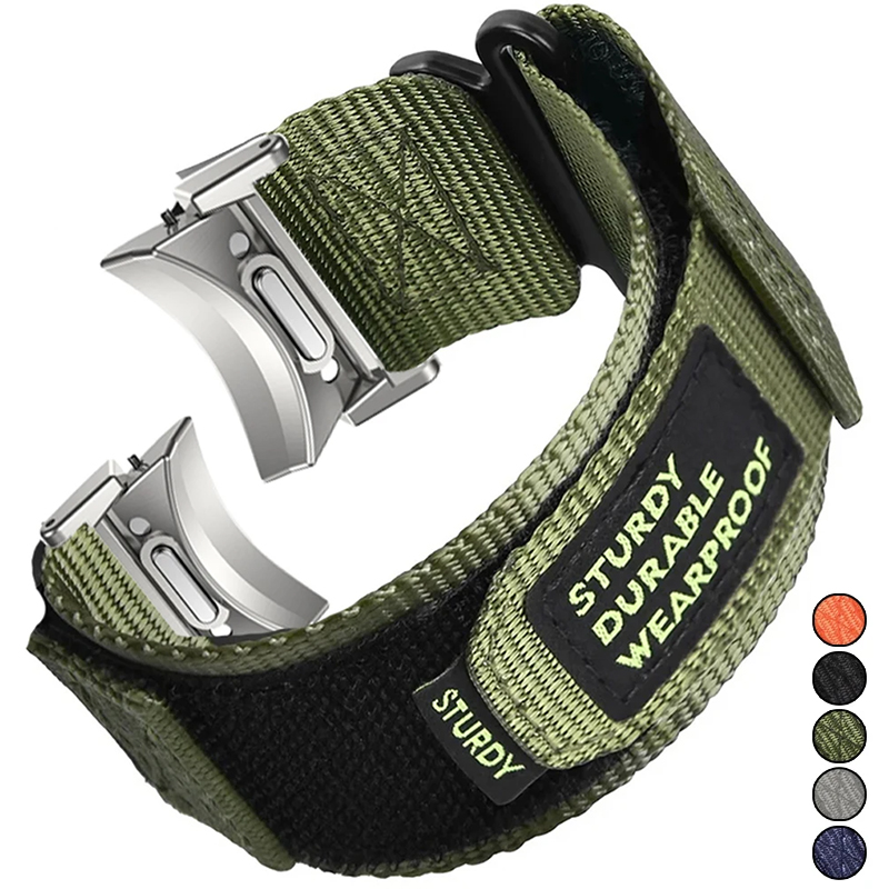Nato Strap Nylon - クイックフィットナイロンストラップ Samsung Galaxy 7/6/5/4 40 44mm