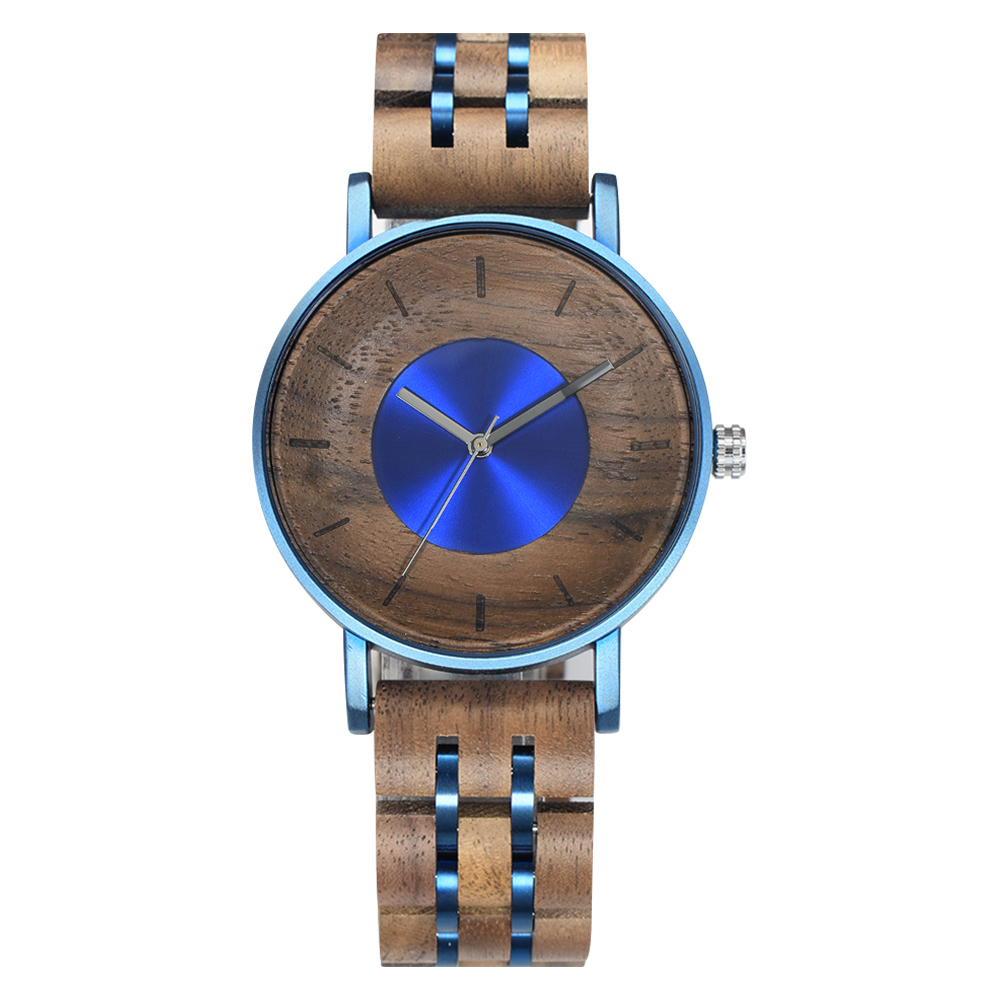 Smartwatch Stylish Watches For Women - 男性用女性用木製腕時計、スタイリッシュなクロノグラフミリタリーカジュアルカレンダー木製腕時計