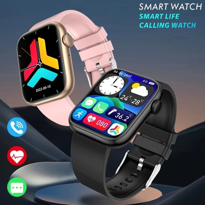 Watches Ladies Smartwatch - Lige-男性と女性のためのスマートウォッチ,スポーツデバイス,耐水性,体温制御,Bluetooth