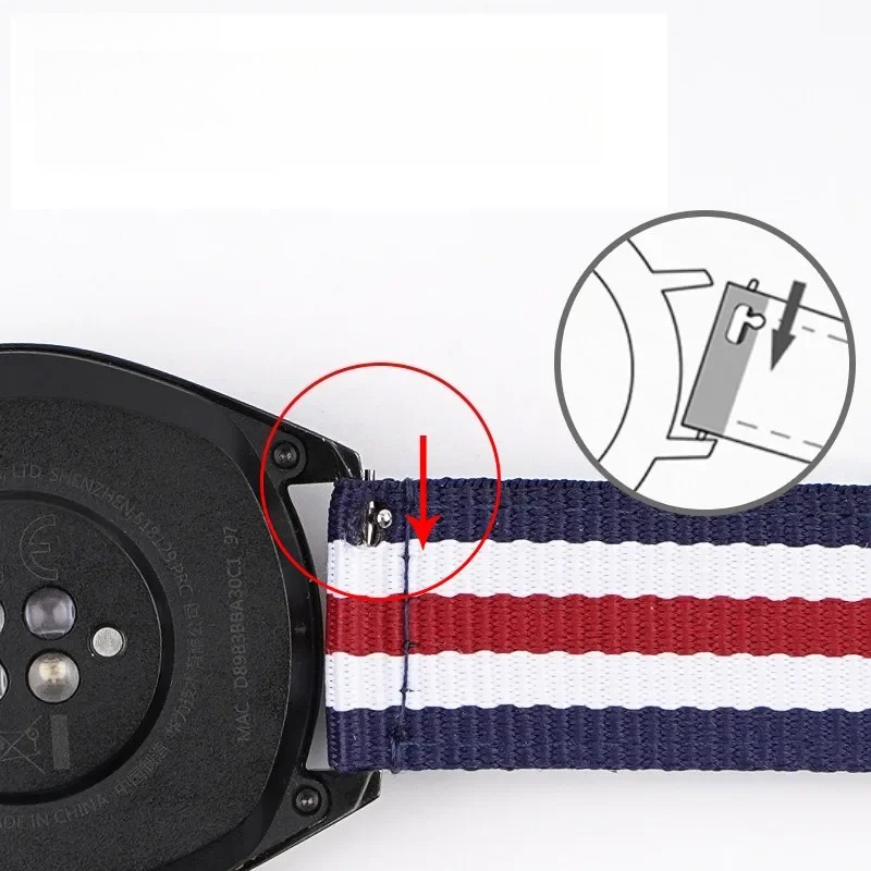 ナイロン時計ストラップ 20 ミリメートル 22 ミリメート - Nato Strap Nylon のレビューと価格