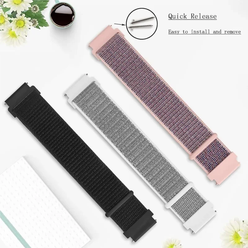 18 ミリメートルナイロンループバンドシャオ mi mi ス - Smartwatch Samsung Watches For Women のレビューと価格