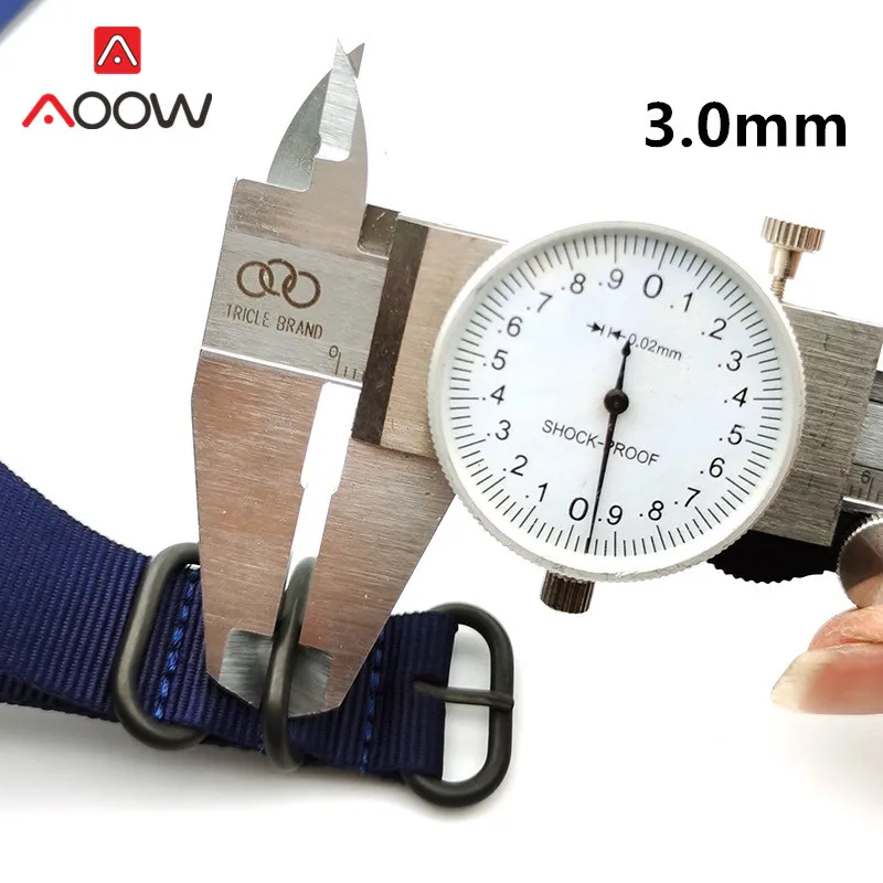 18 ミリメートル 20 ミリメートル 22 ミリメートル  - Nato Strap Nylon のレビューと価格