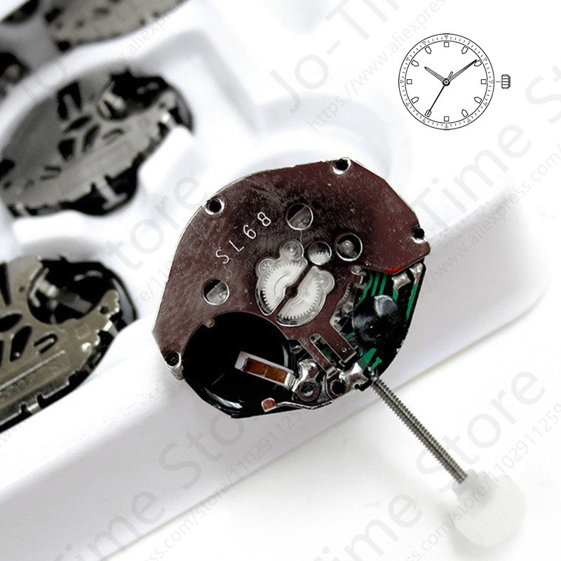 Sunon Sl68 クォーツ時計ムーブメント安い代替 20 - Watch Movement Rotor のレビューと価格