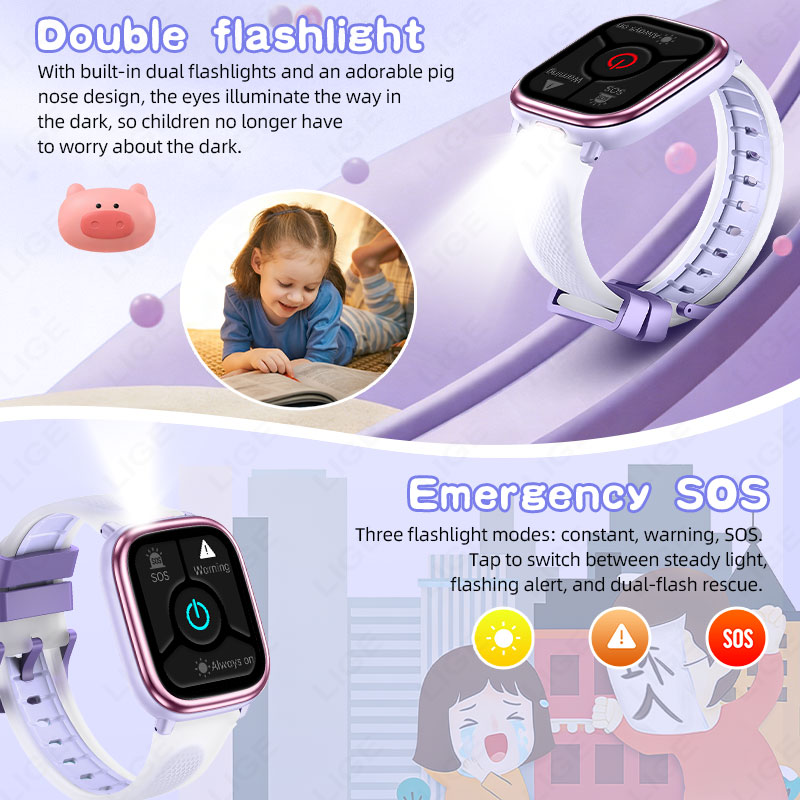 LIGE 子供女の子男の子プレゼントスマートウォッチフィット - French Connection Watches Smartwatch App のレビューと価格