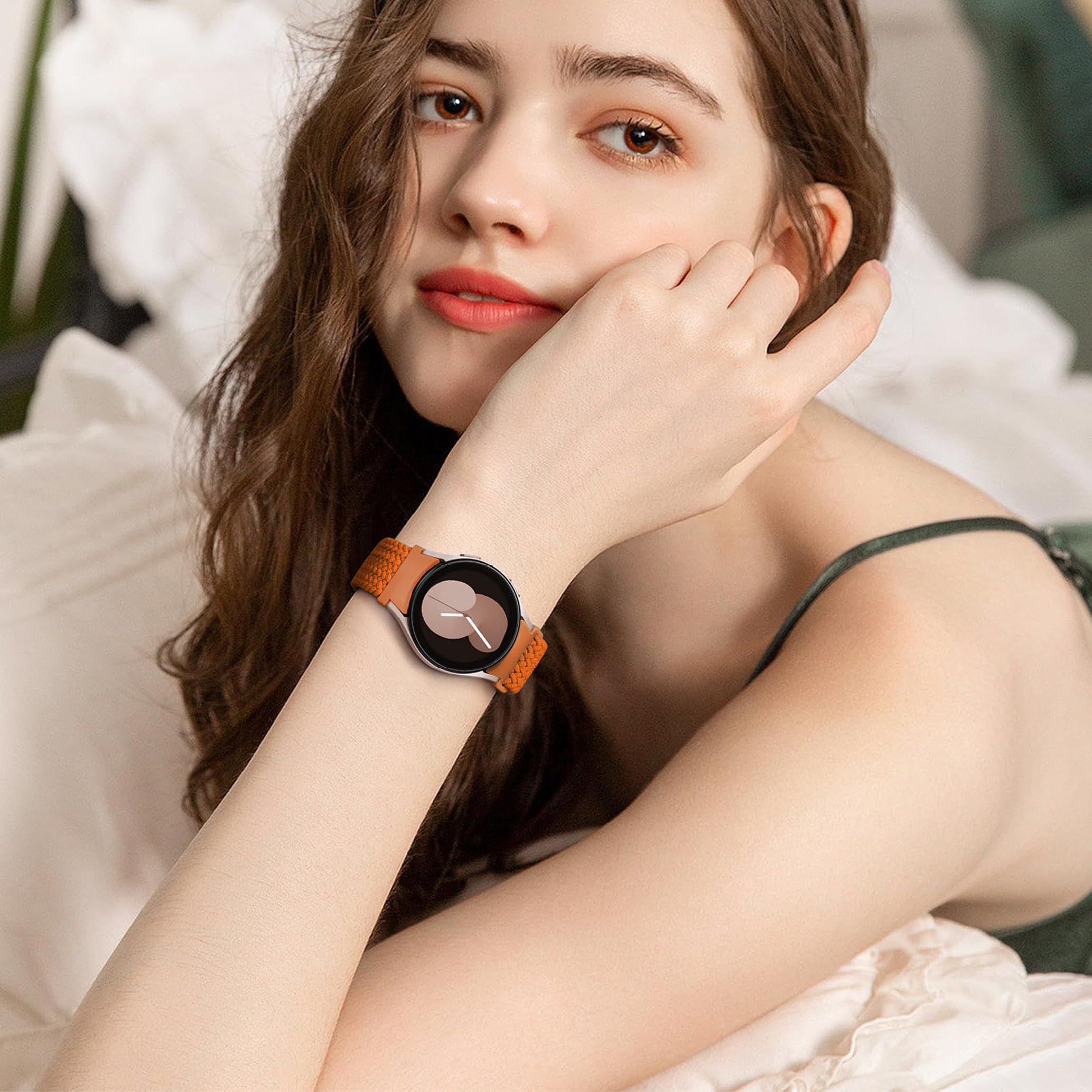 ギャップなしバンドサムスンギャラクシーウォッチ 7 6 5  - Smartwatch Samsung Watches For Women のレビューと価格