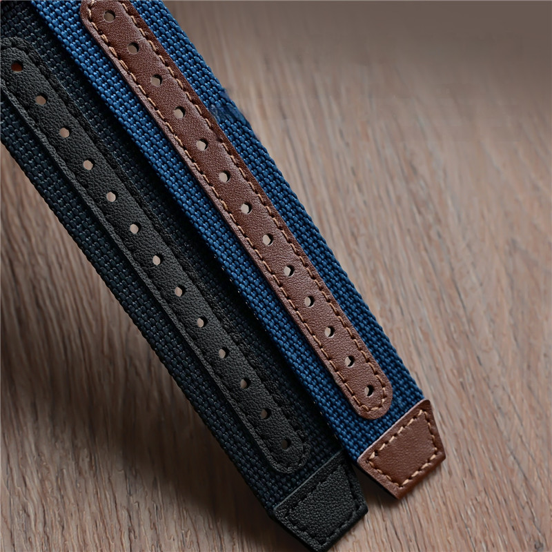 ナイロンリブ付き時計バンド 20 ミリメートル 22 ミリメ - Nato Strap Nylon のレビューと価格