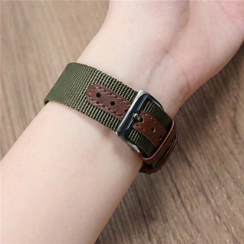 ナイロンリブ付き時計バンド 20 ミリメートル 22 ミリメ - Nato Strap Nylon のレビューと価格