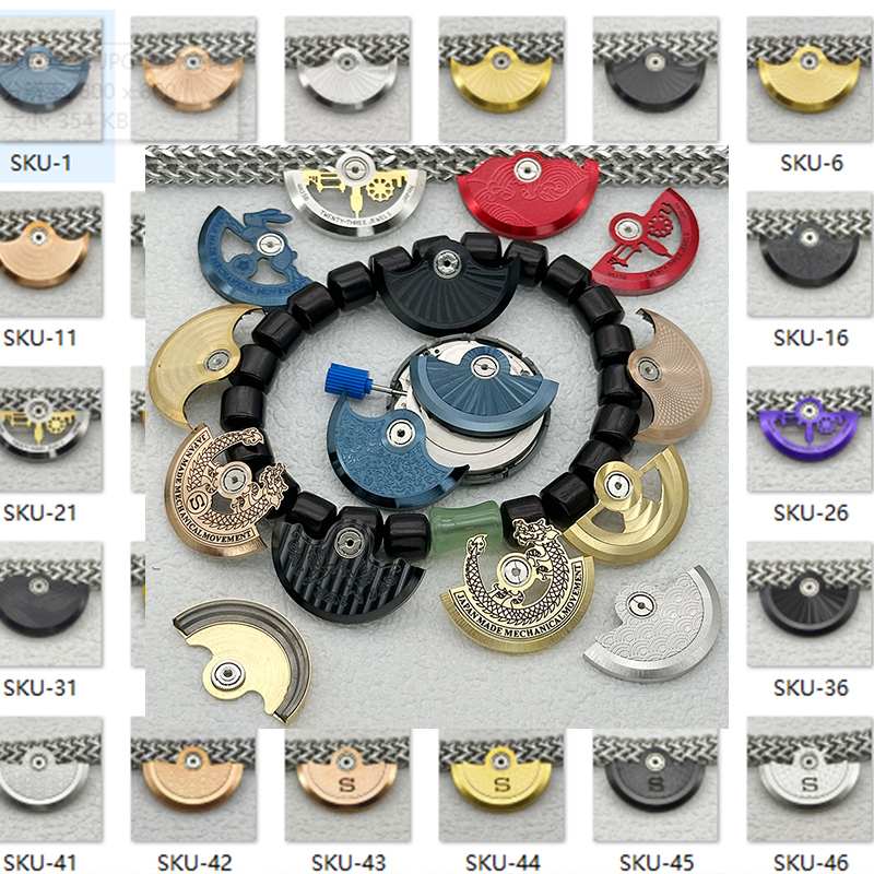 80スタイルNH35 NH36自動巻きローター NH35ムー - Watch Movement Rotor のレビューと価格