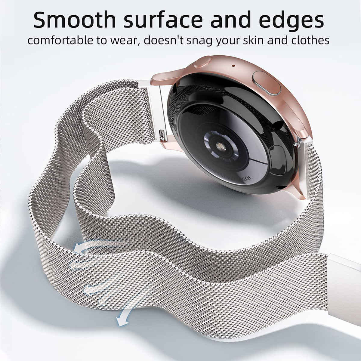 女性のためのファッショナブルな時計バンド,豪華なリストバンド - Smartwatch Samsung Watches For Women のレビューと価格