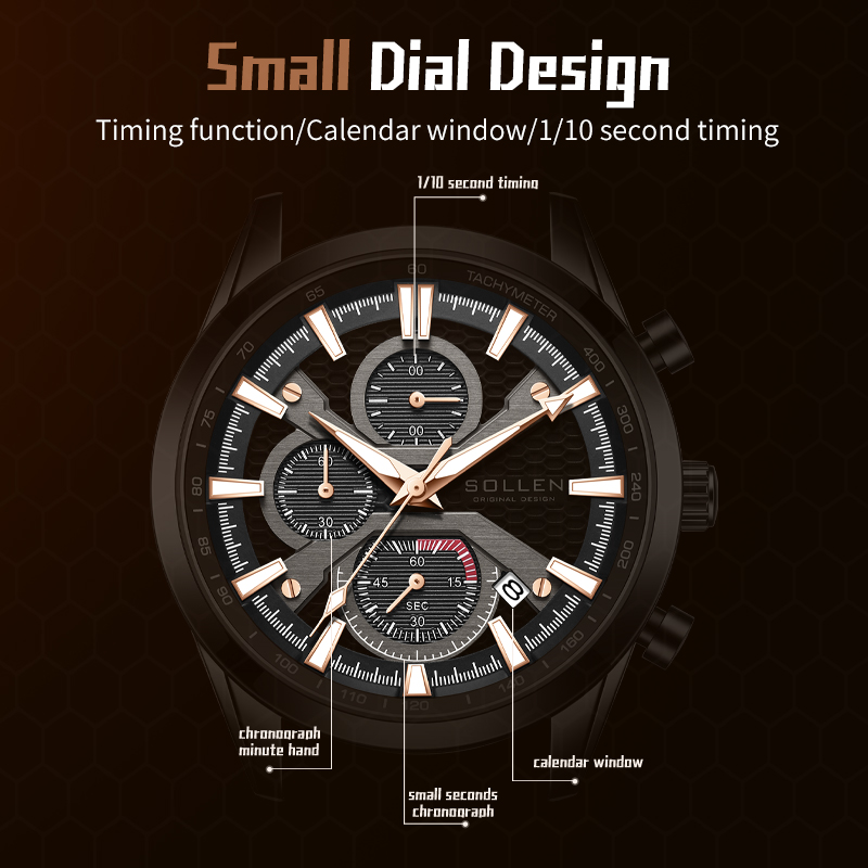 メンズ ミリタリー スタイル クォーツ時計 - 発光針付きデ - Analog Quartz Watch のレビューと価格