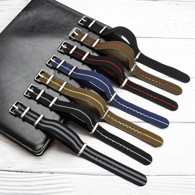 60 年代フランス軍時計ストラップナイロン時計バンドロレック - Nato Strap Nylon のレビューと価格