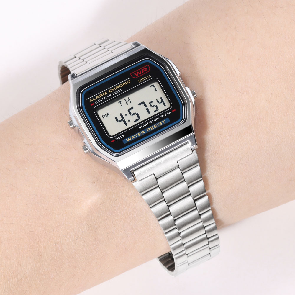 時計バンドカシオ F-91W F105 F108 A158W - Nato Strap Nylon のレビューと価格