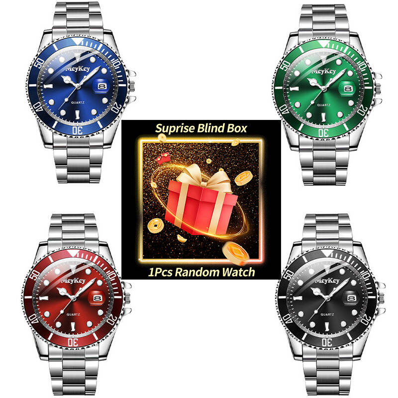 1個入りサプライズミステリーウォッチブラインドボックス -  - Analog Quartz Watch のレビューと価格