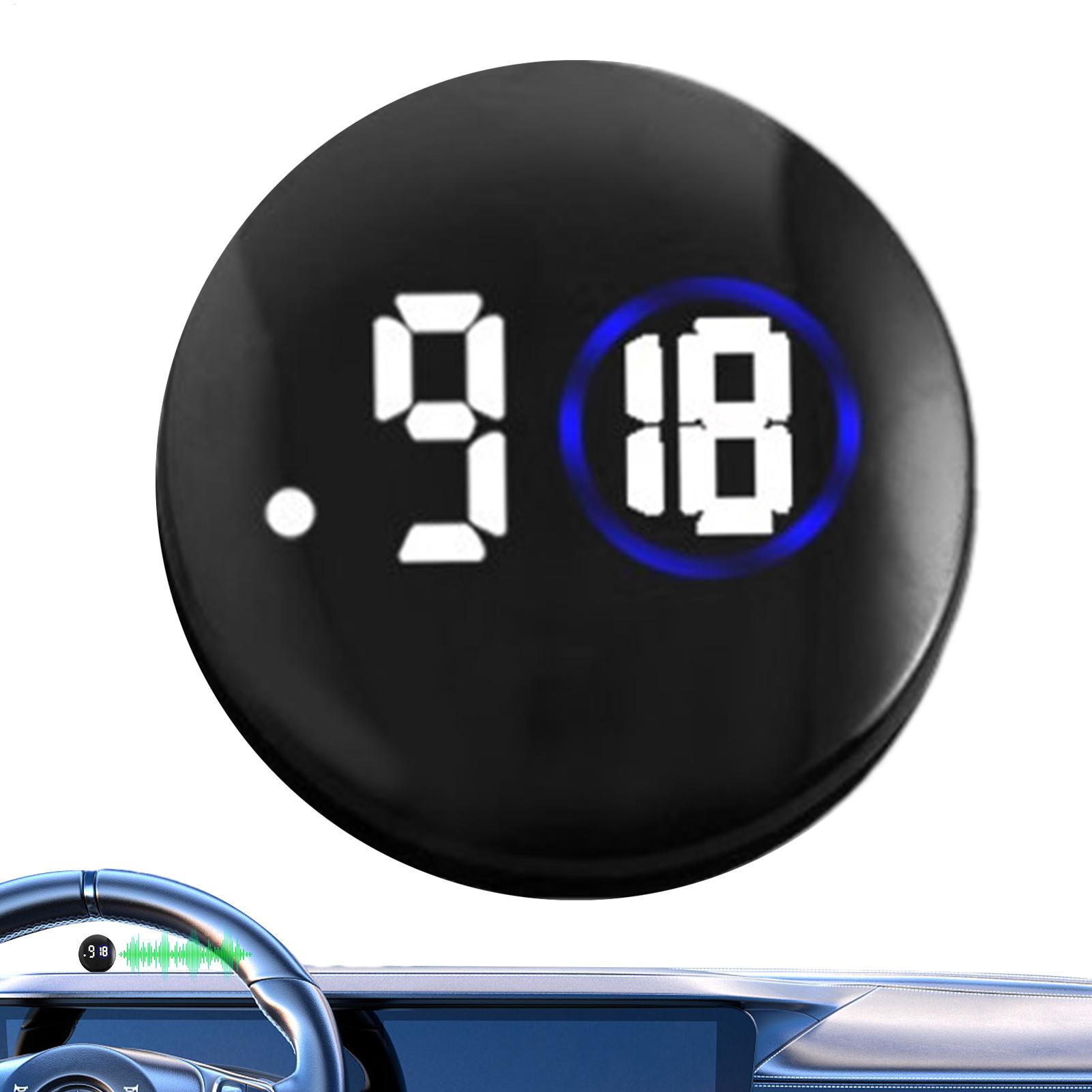 ミニクォーツ時計車発光時計車のダッシュボード LED 時計車 - Smartwatch Stylish Watches For Women のレビューと価格