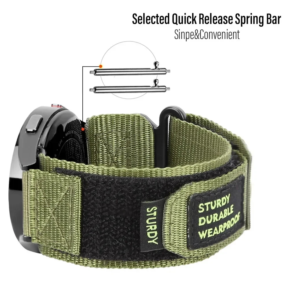 クイックフィットナイロンストラップ Samsung Gala - Nato Strap Nylon のレビューと価格