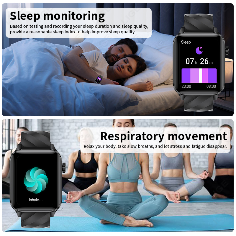 LIGE 新しい Bluetooth 通話スマートウォッチ女 - Smartwatch Iphone Watches For Women のレビューと価格