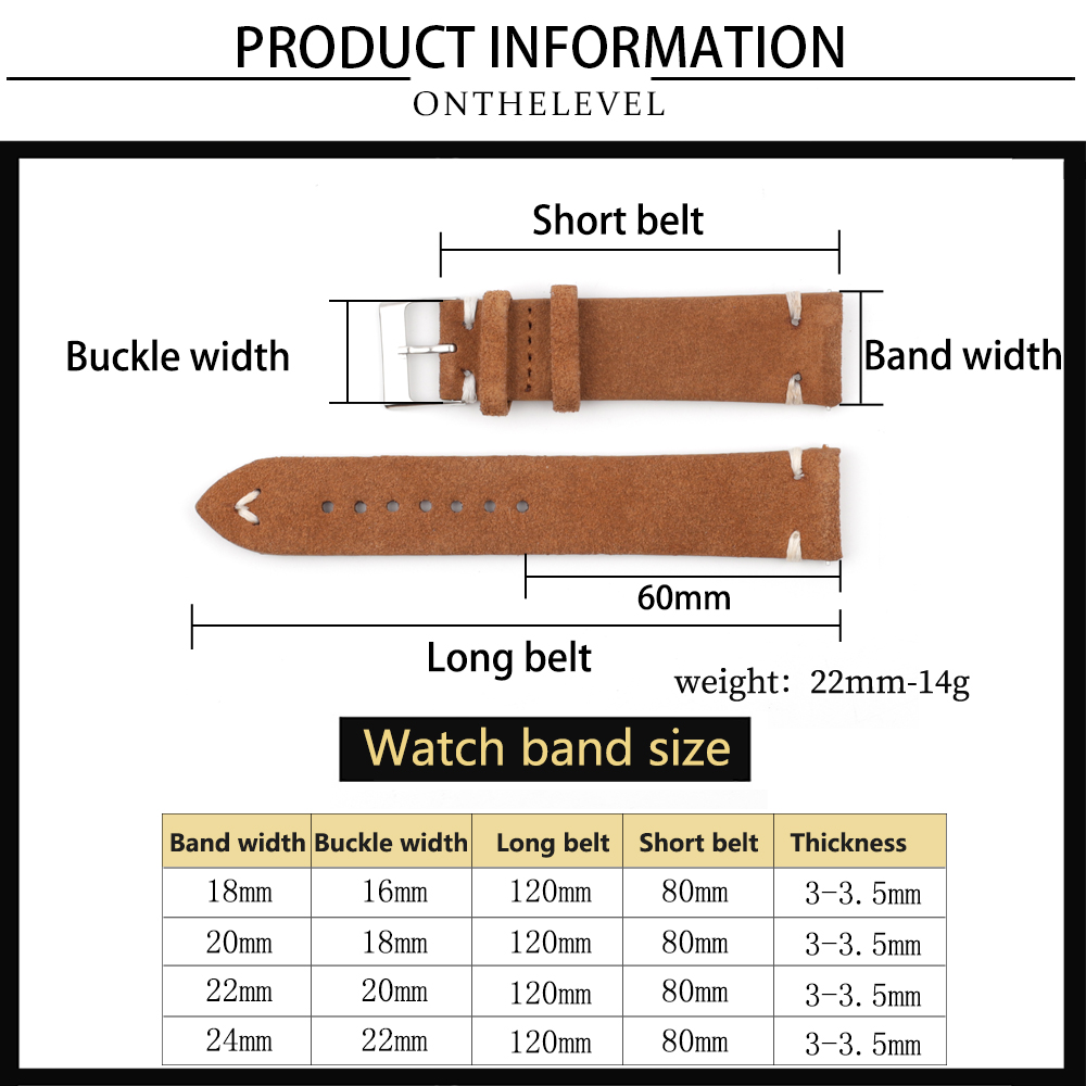 ブルースエードレザーウォッチ交換ストラップ,18mm, 20 - Nato Strap Nylon のレビューと価格