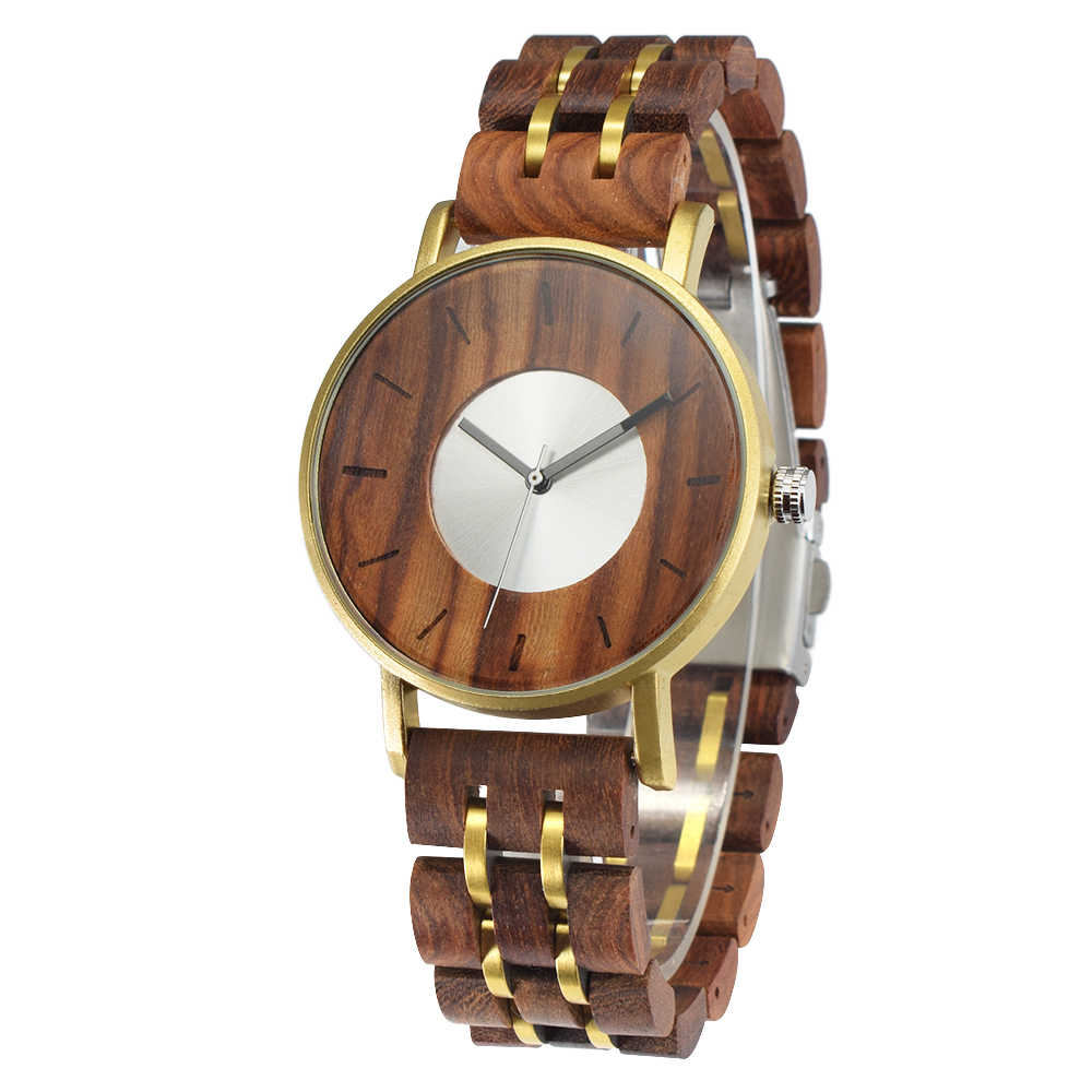 男性用女性用木製腕時計、スタイリッシュなクロノグラフミリタリ - Smartwatch Stylish Watches For Women のレビューと価格