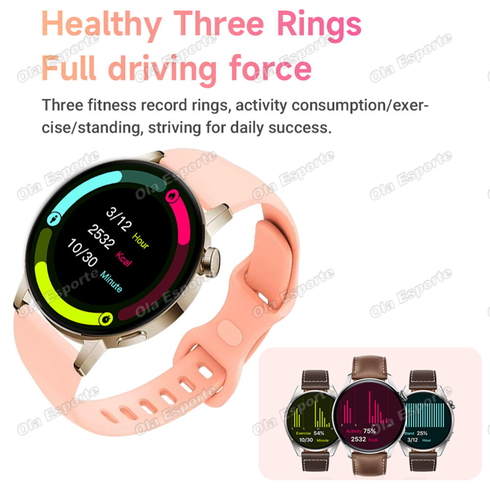 新しいメンズウォッチ 4 スマートウォッチ女性心拍数モニタリ - Smartwatch Stylish Watches For Women のレビューと価格