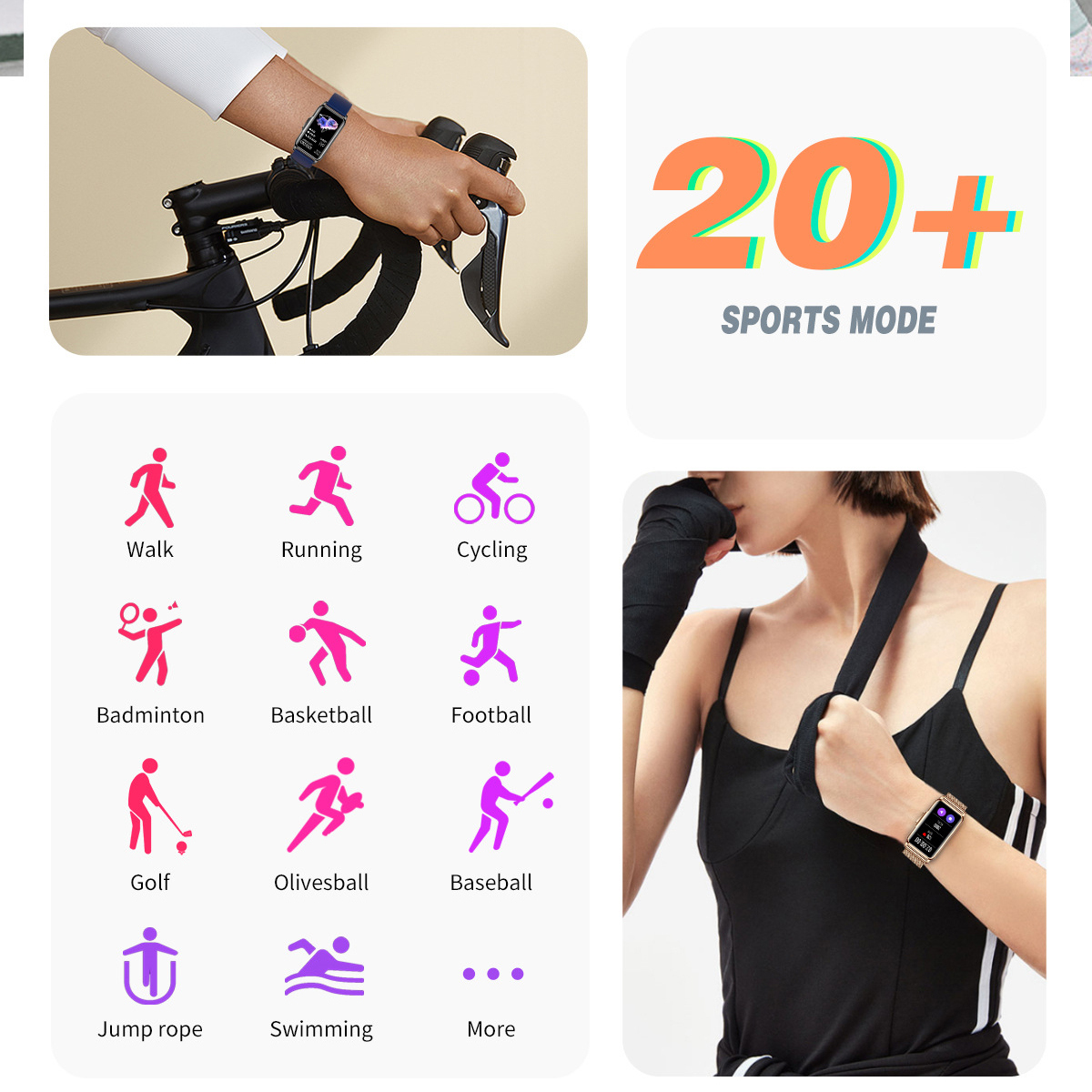 レディーススマートウォッチ女性高級ダイヤモンド腕時計心拍数モ - Watches Ladies Smartwatch のレビューと価格