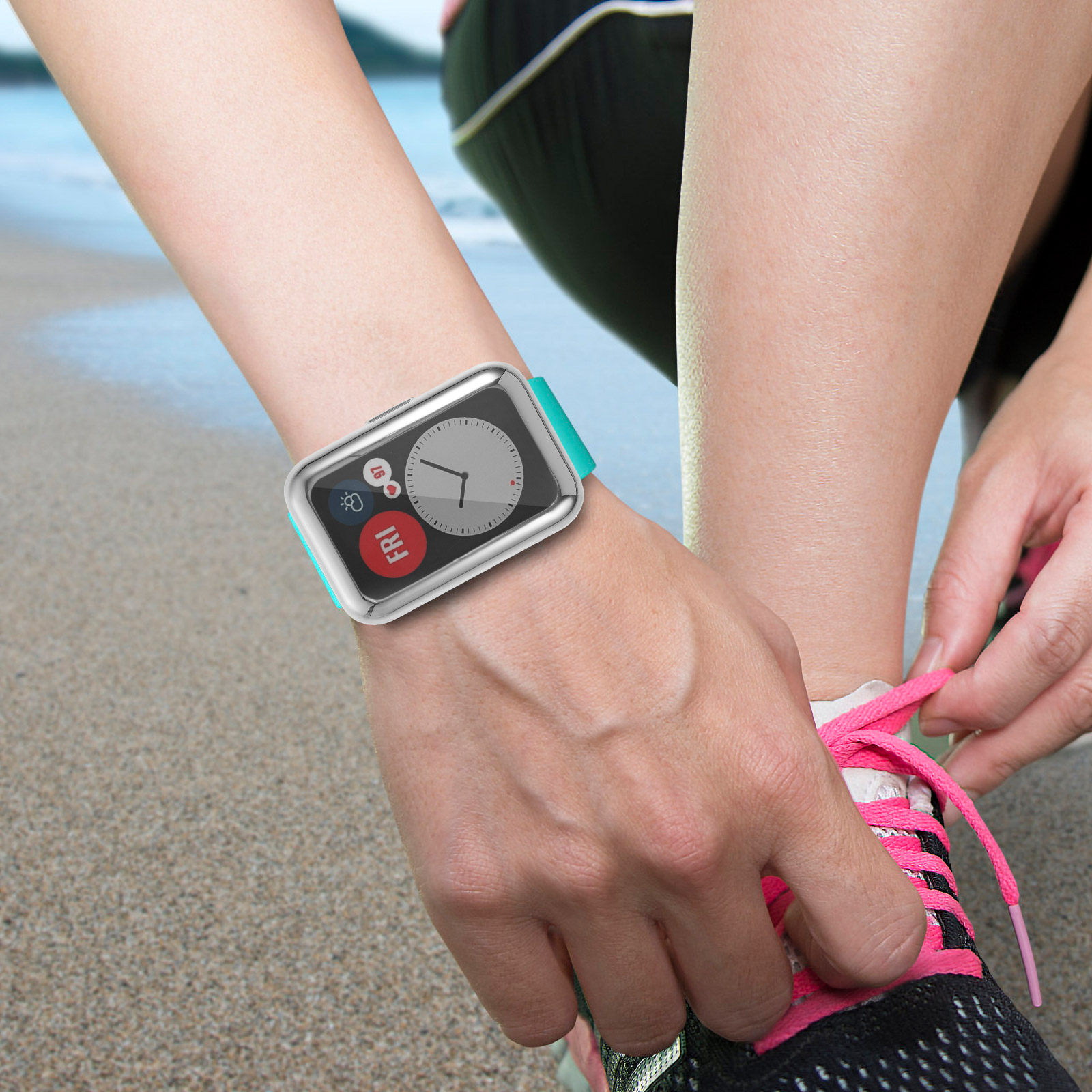 2 個のエレガントな Tpu 時計保護ケースフルエンクロージ - Smartwatch Stylish Watches For Women のレビューと価格